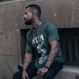 High Kick trippy T-shirt