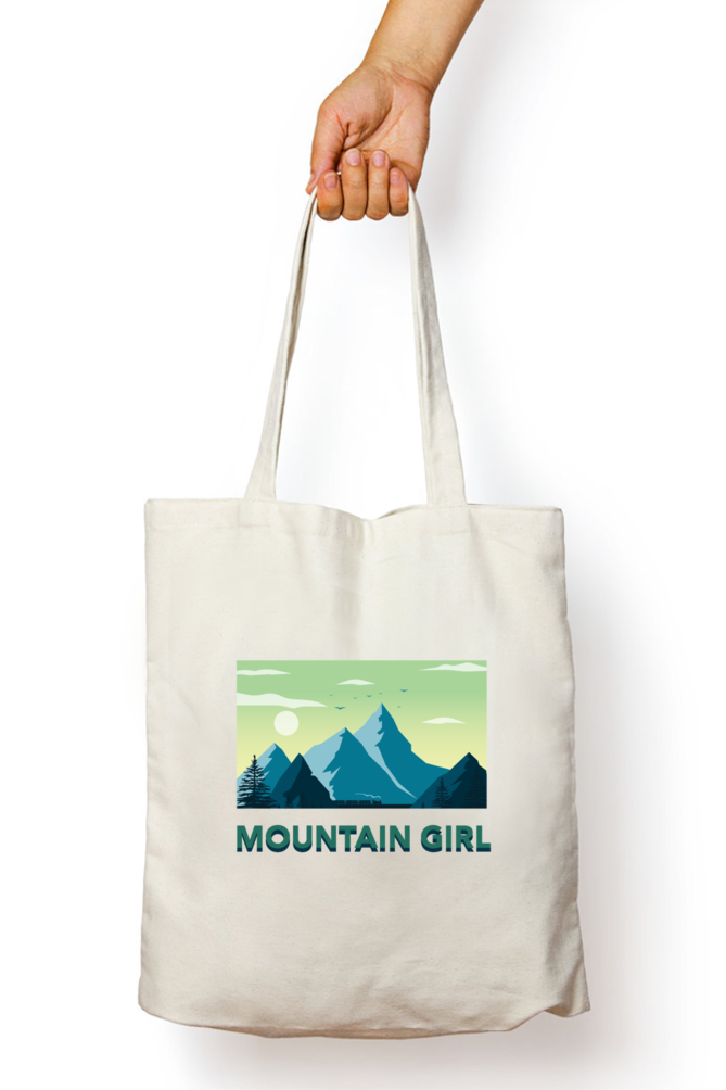 NON-ZIPPER TOTE BAG - Mountain Girl
