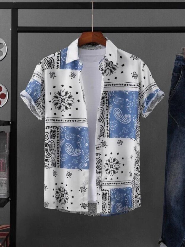 Men Regular Fit Printed Casual Shirt
