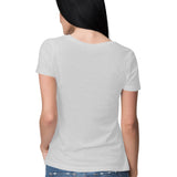 Melange Grey Plain T-shirt - Voguevally - Proudly Indian