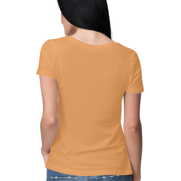 Mustard Yellow Plain T-shirt - Voguevally - Proudly Indian