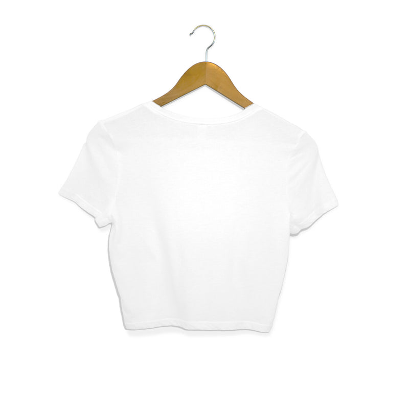 White Plain Crop Top - Voguevally - Proudly Indian