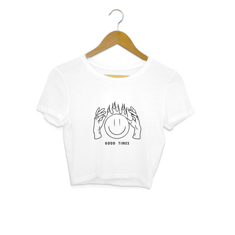 Good times crop top - Voguevally - Proudly Indian