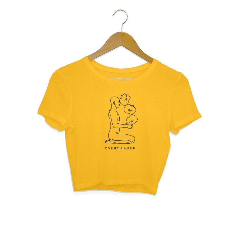 Overthinker Printed t-shirt - Voguevally - Proudly Indian