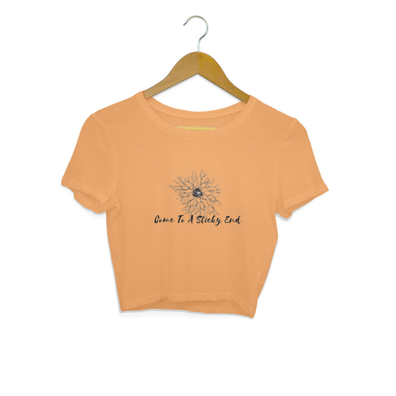 Sticky end crop top - Voguevally - Proudly Indian