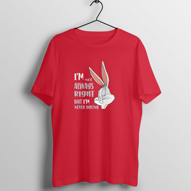 Rabbit Printed Unisex T-shirt