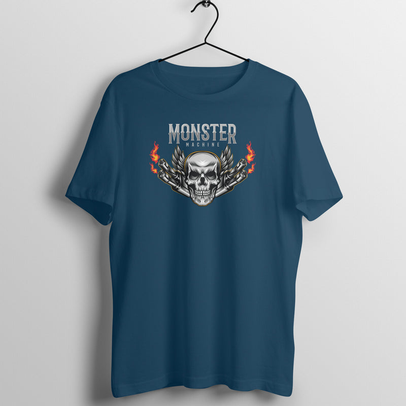 Monster Fire Printed T-shirt